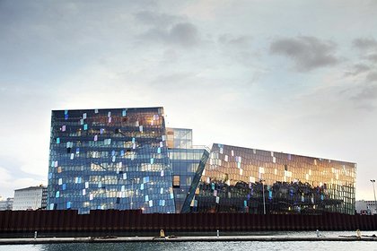 ��������-����� � ���������� ��� Harpa Courtesy of Harpa &copy; Hordur Sveinsson