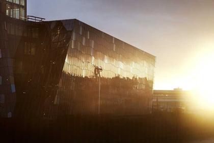 ��������-����� � ���������� ��� Harpa Courtesy of Harpa &copy; Hordur Sveinsson