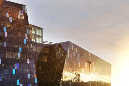 ��������-����� � ���������� ��� Harpa Courtesy of Harpa &copy; Hordur Sveinsson