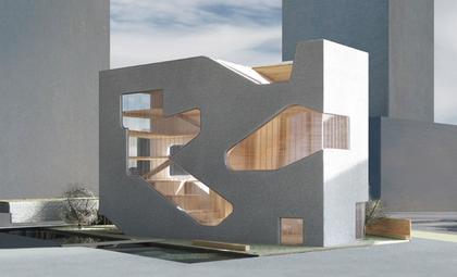 Queens Library, New York
Rendering &copy; Steven Holl Architects