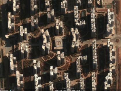 Малая часть пустующего "жилого фонда" города Чэнгун, составляющего 100 000 квартир. Фото World Bank