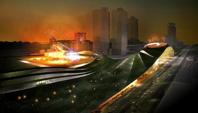 Contest project of the Centre of pop-music in Taipei