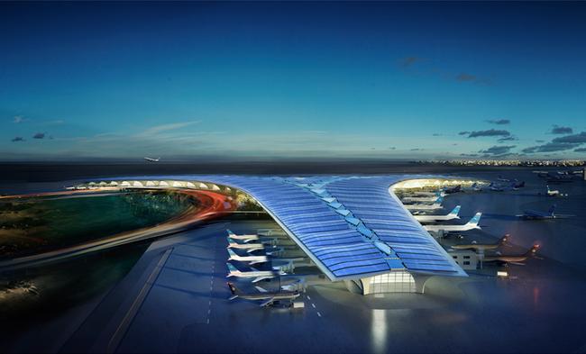 Терминал Международного аэропорта Кувейта © Foster + Partners Терминал Международного аэропорта Кувейта © Foster + Partners