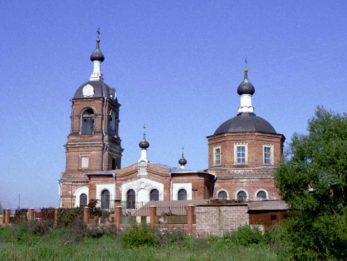 Church of Exaltation of the Cross, Village Yusoupovo (Domodedovsky district)