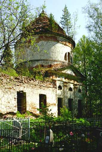 Church of Nikolas, Village Dyatlovo (Sobakino), (Nara-Fominsk district).