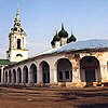 Kostroma. Market. Saviour Church. XVIII cent.