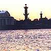 Saint Petersburg. Exchange and Rastralny Columns. XIX cent. Tomon T.