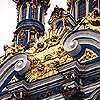 Tsarskoye Selo. Large Palace. Fragment. XVIII cent. Rasstrelli B.F.
