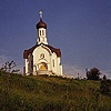 Sochi. The place of burial service with altar of St. George and Assumption altar. 1996-1997.