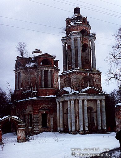 Komlevo. Church of the Holy Sign. 1802