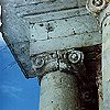 Komlevo. Church of the Holy Sign. 1802. Capital of portico of belfry.