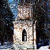 Ostashevo. Tower at the entrance into front yard.